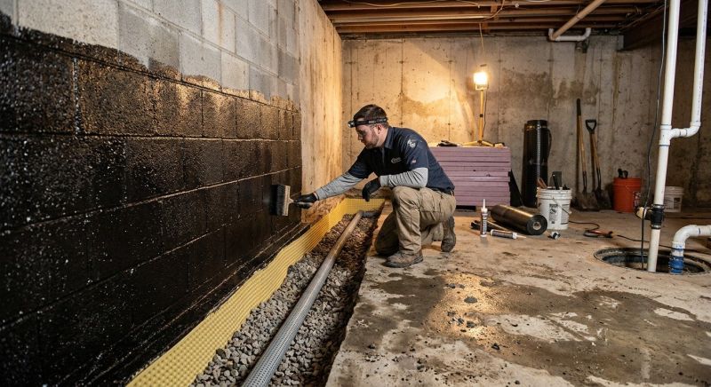 Foundation Waterproofing in Montgomery, AL