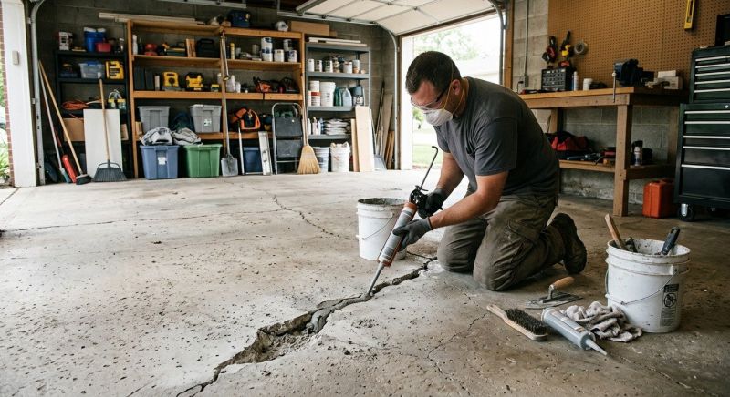 Garage Crack Repair in Miami Dade County, FL