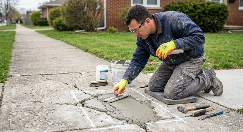 Sidewalk Repair in Corpus Christi, TX